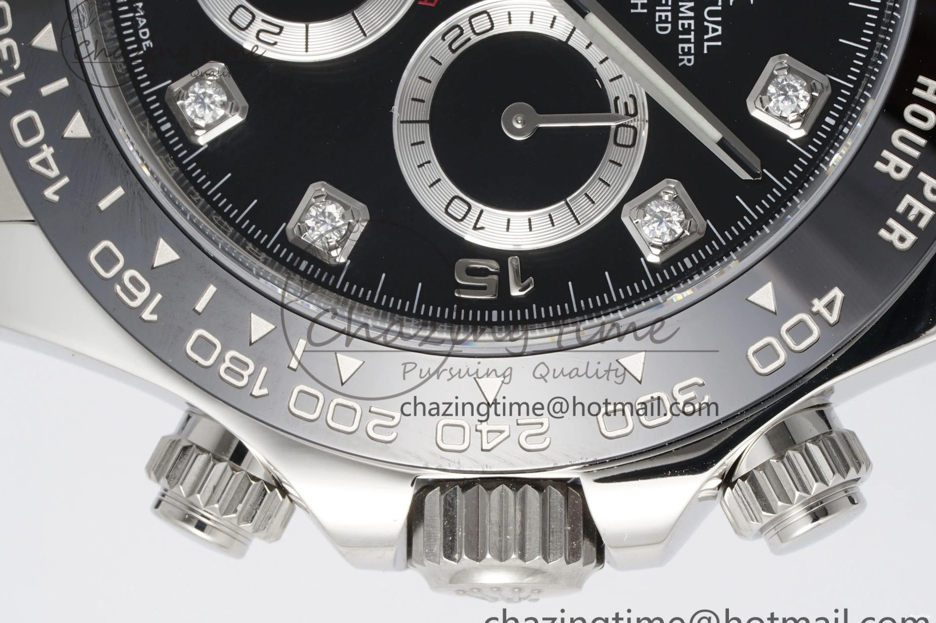 MiroTime 0425 Daytona 116519 Clean Factory 1:1 Best Edition Black Diamonds Dial on Oysterflex Rubber Strap SA Comfortable 1829